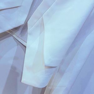 BCBG Maxazaria white blazer